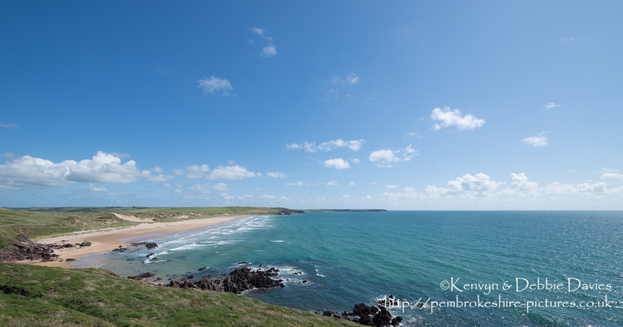 Freshwater West in South Pembrokeshire, Wales